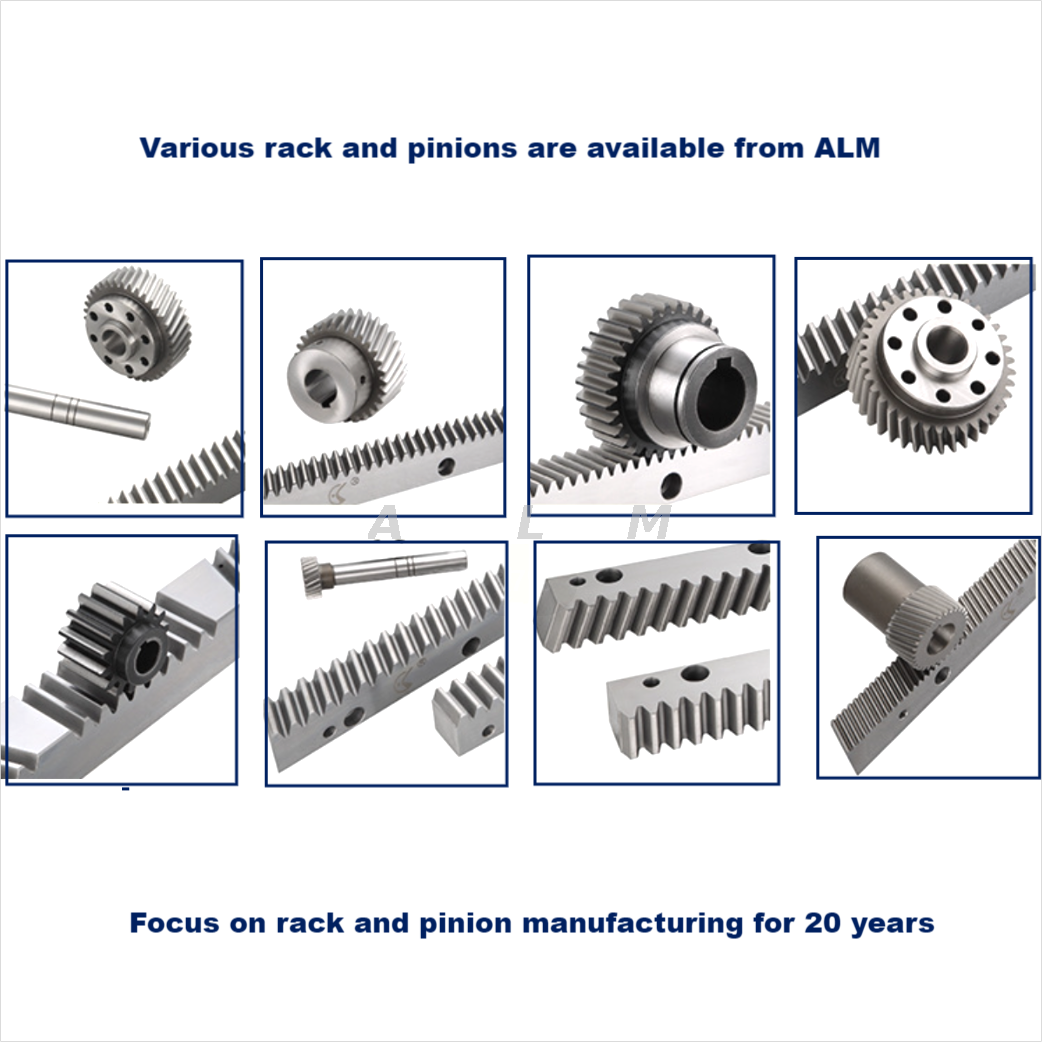 Straight Tooth M1 M2 M3 M4 M5 M6 Gear Rack And Pinion Gears