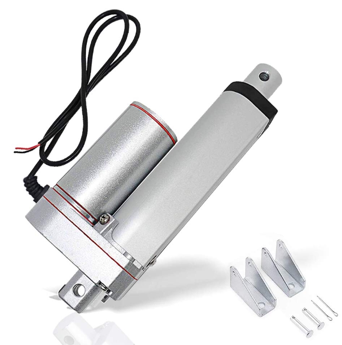 What is the structure and working principle of the electric linear