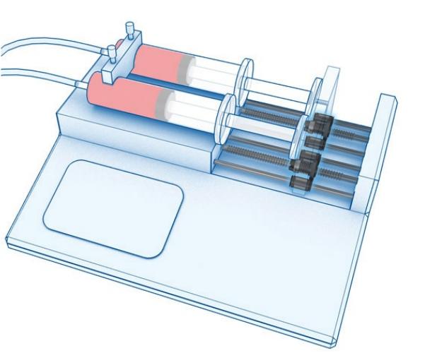 Plastic nut lead screw for Fluid Pumps