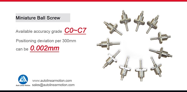 The history of the ball screw
