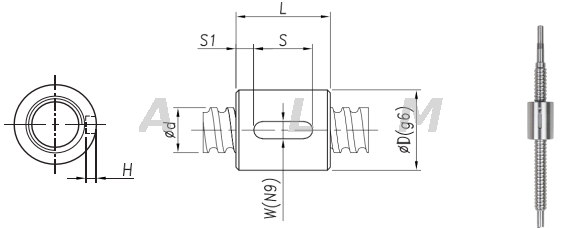 ground ball screw 0501