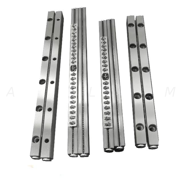CNC Linear Guideway Vr1 Vr2 Vr3 Vr6 Vr9 Vr12 Vr18 Crossed Roller Brass Nylon Stainless Steel Cage Cross Roller Linear Guide