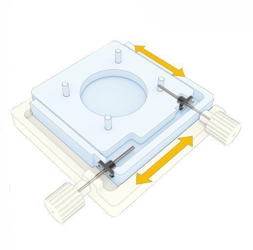 lead screw for microscope XY stage