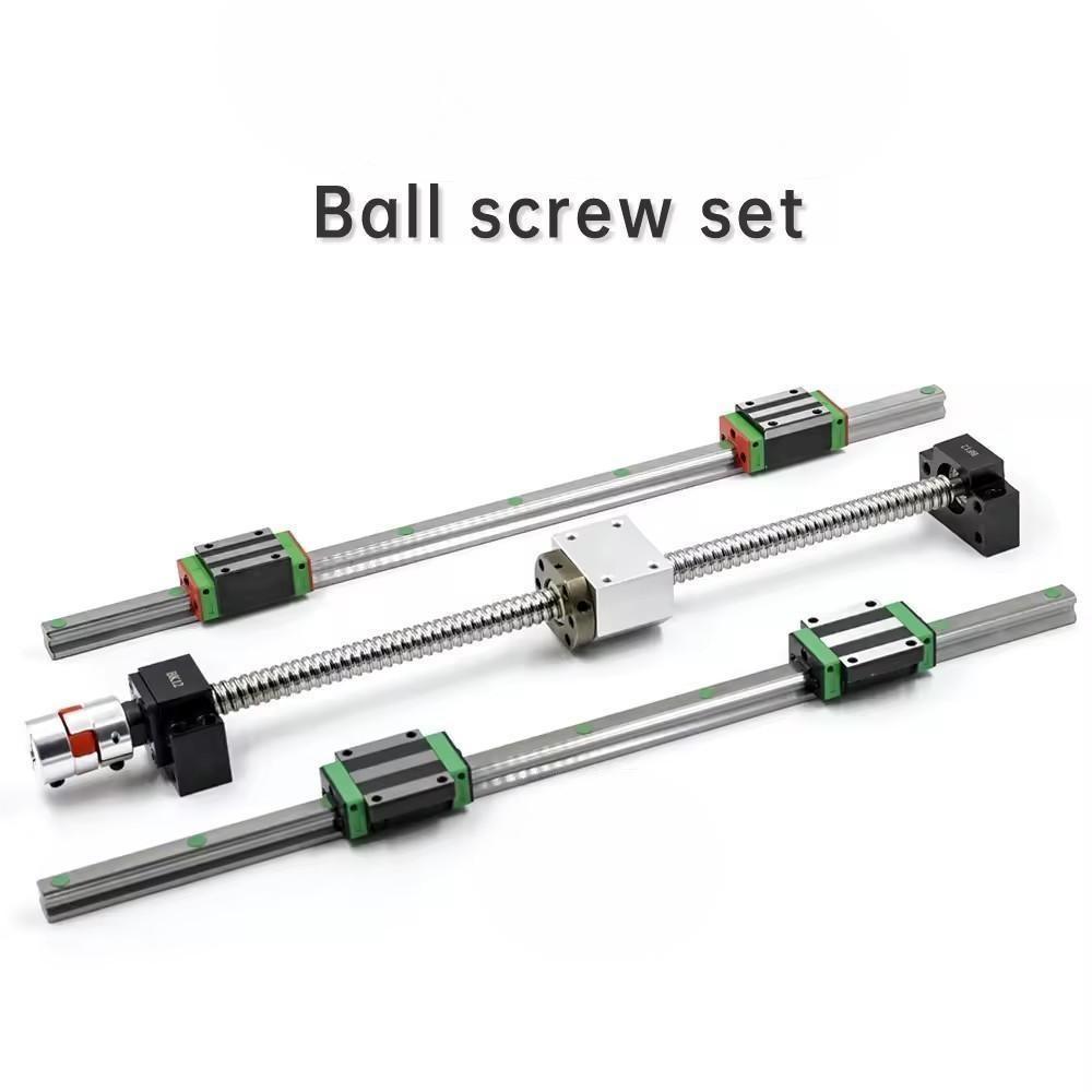 Round Flange Nut Micro lead screw roller 1202 1204 1205 1210 1220 bearing nut Ball Screws